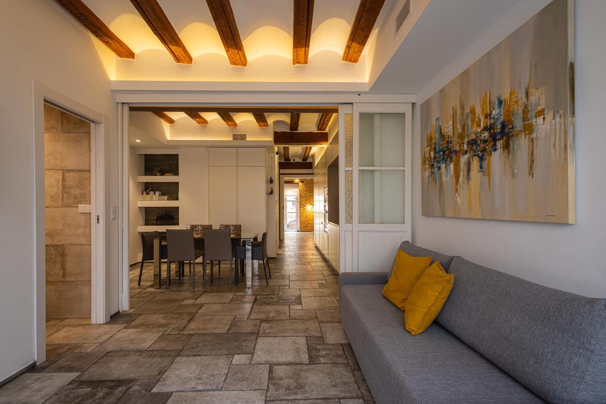 Апартаменты Florit Flats - Center Modern 1Br 2Bth Terrace Wi-Fi Ac Валенсия Экстерьер фото