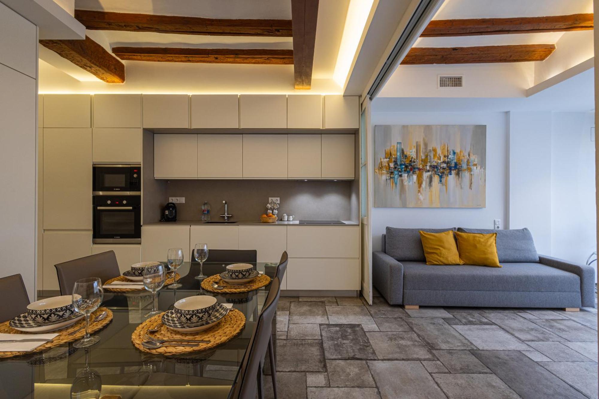 Апартаменты Florit Flats - Center Modern 1Br 2Bth Terrace Wi-Fi Ac Валенсия Экстерьер фото
