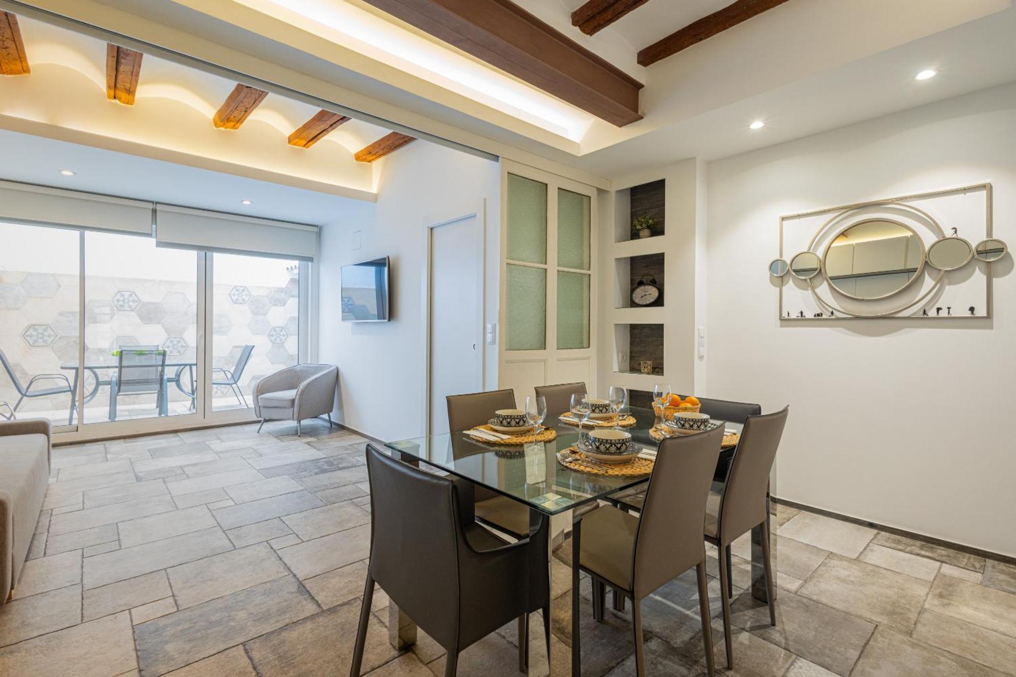 Апартаменты Florit Flats - Center Modern 1Br 2Bth Terrace Wi-Fi Ac Валенсия Экстерьер фото